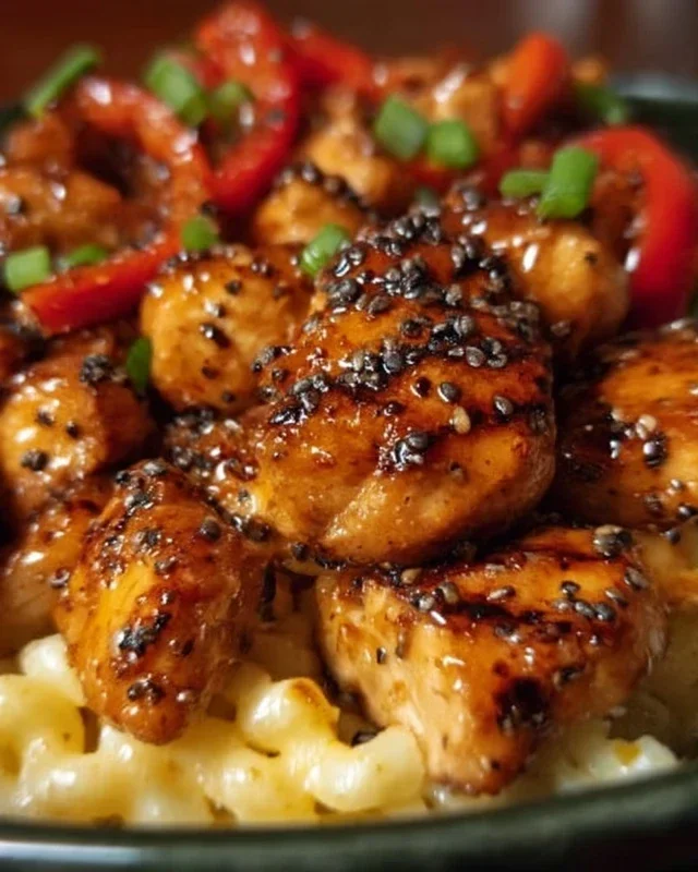 Sweet and Spicy Honey Pepper Chicken