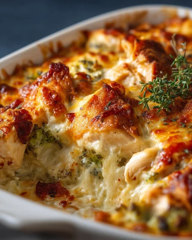 Easy Low Carb Chicken Casserole