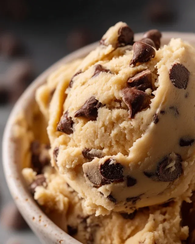 Edible Chocolate Chip Cookie Dough Recipe