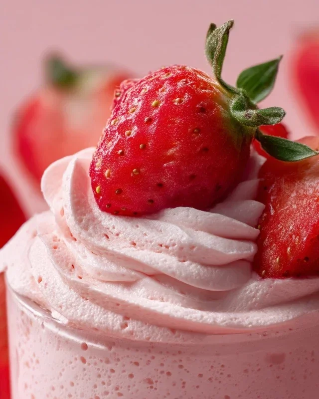 Strawberry Mousse