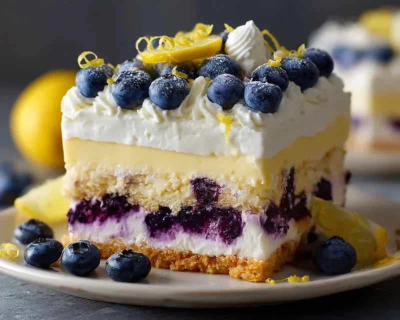 Mini Lemon Cakes With Lavender Glaze