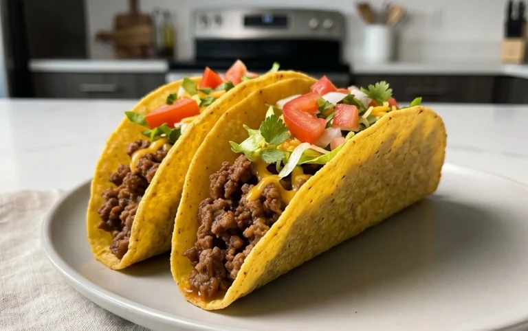 Crispy Ground Beef Tacos