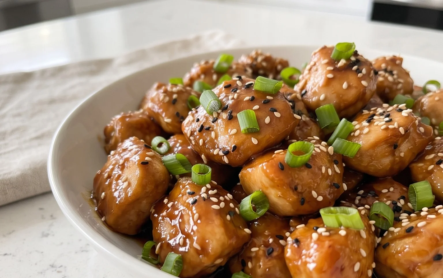 Healthy Sesame Chicken