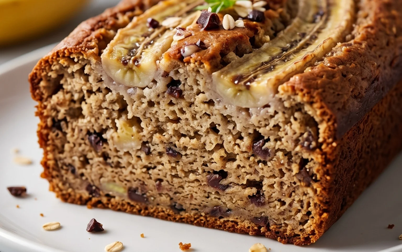 Healthy 5-Ingredient Flourless Banana Bread