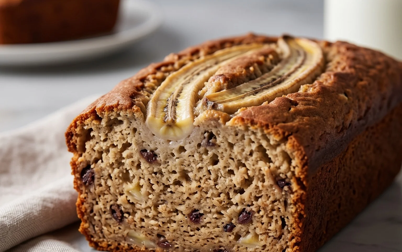 Healthy 5-Ingredient Flourless Banana Bread