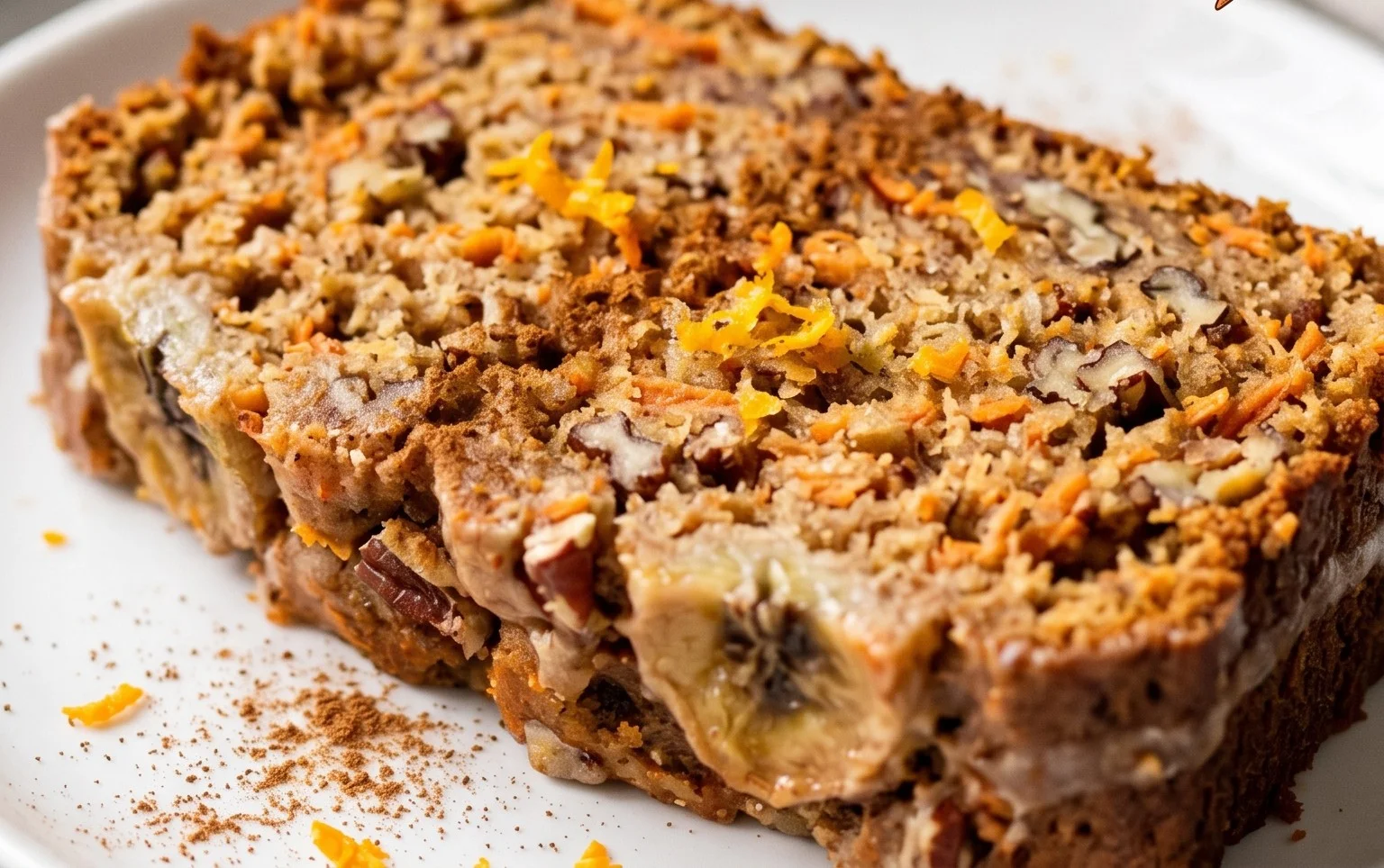 Carrot Cake Banana Bread