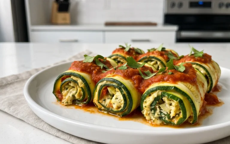 Vegan Zucchini Rollatini