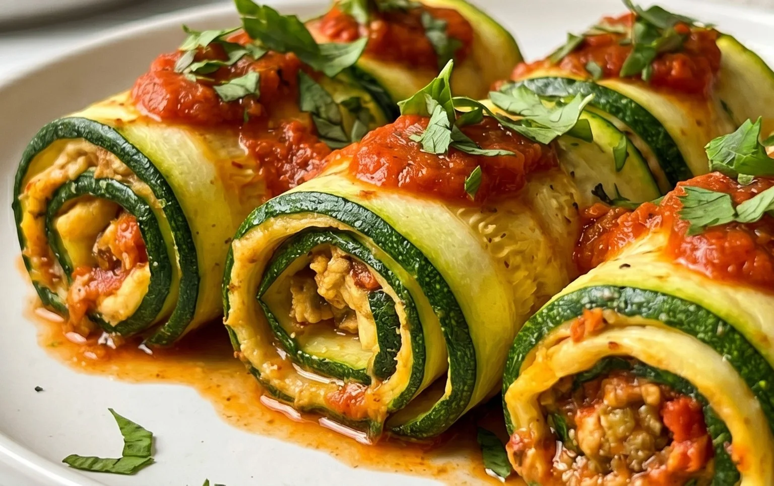 Vegan Zucchini Rollatini