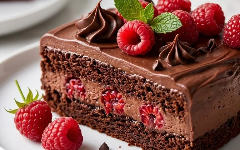 Chocolate Raspberry Cake