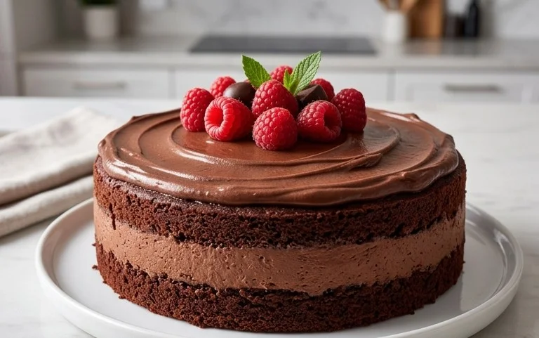 Chocolate Raspberry Cake