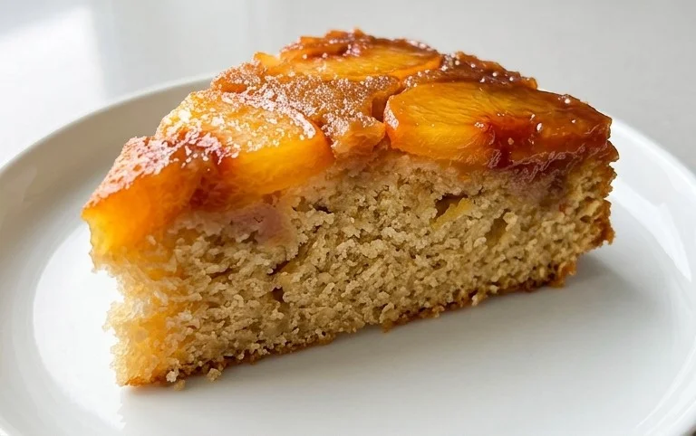 Peach Upside-Down Cake Recipe