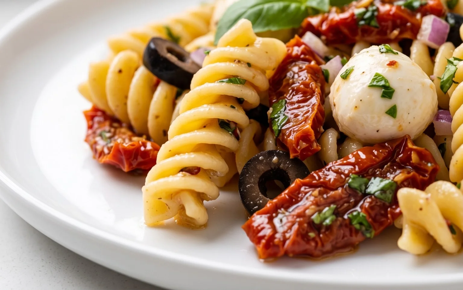 Sun Dried Tomato Pasta Salad