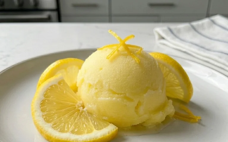 Lemon Sorbet