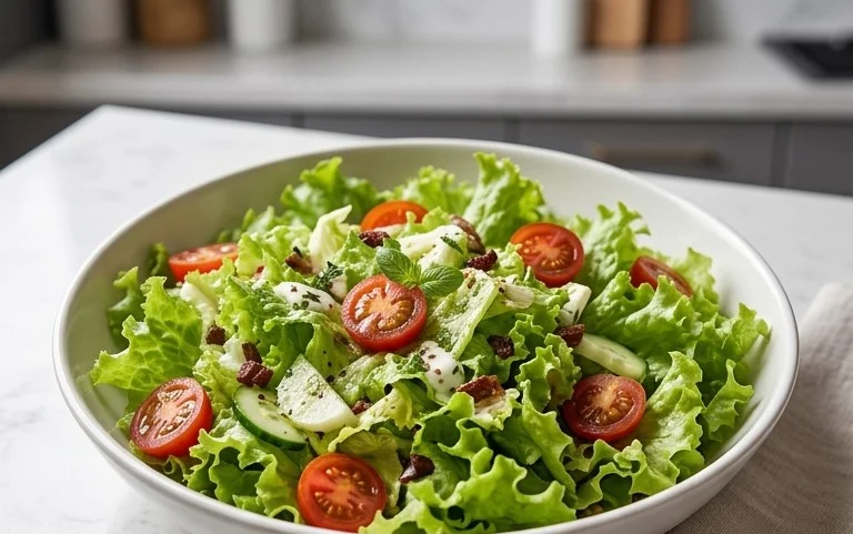 Maroulosalata (Greek Lettuce Salad)