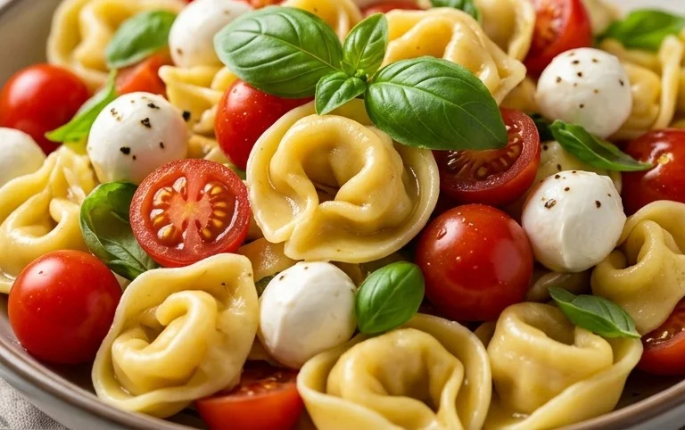 Tortellini Caprese Salad