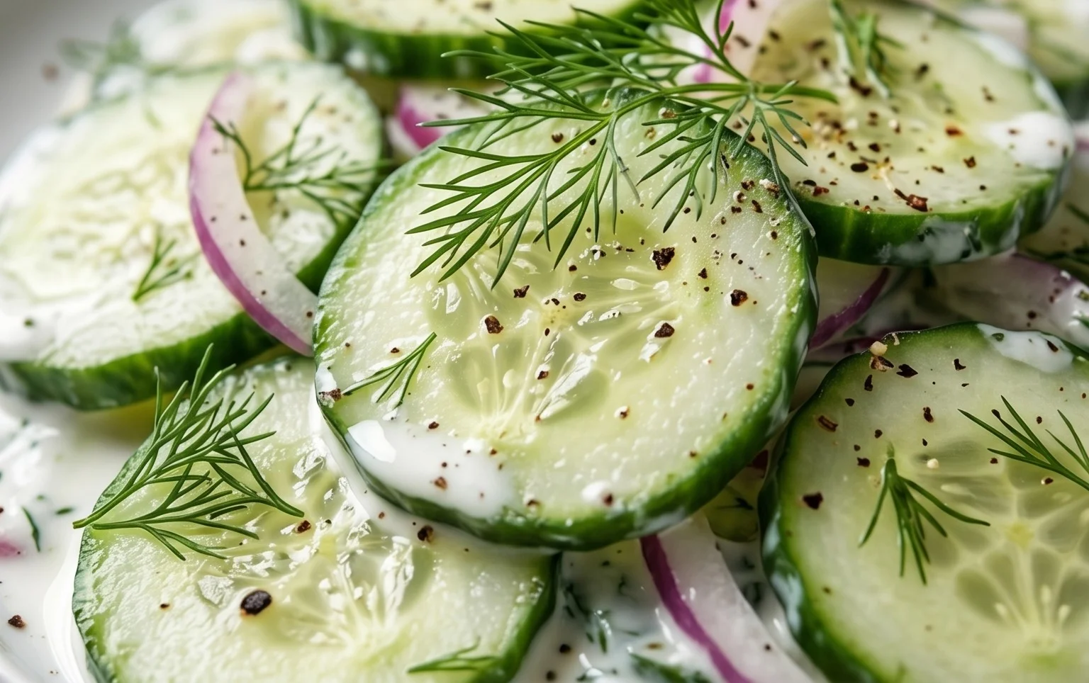 Polish Cucumber Salad