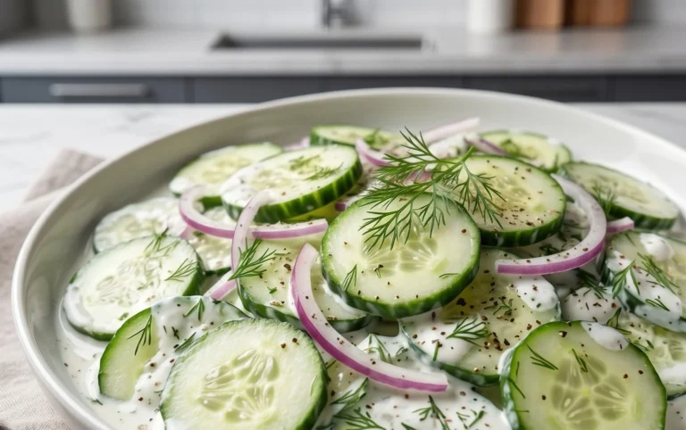 Polish Cucumber Salad