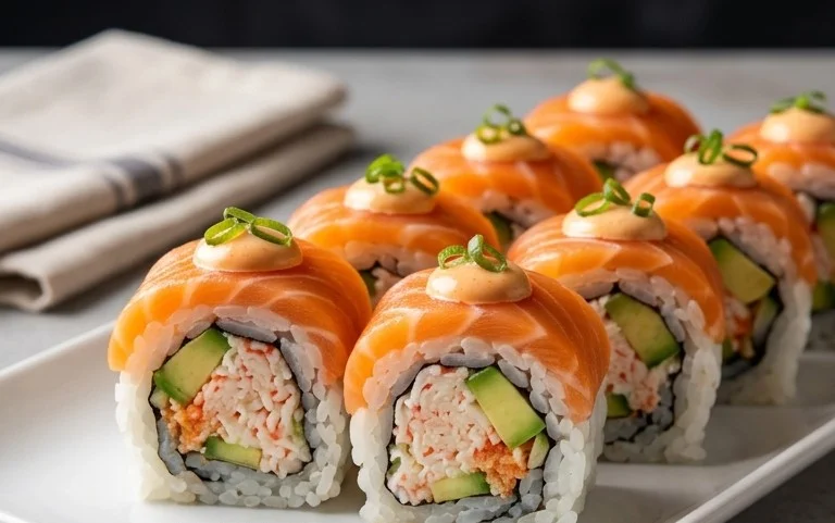 Kani Sushi (Spicy Crab Roll)