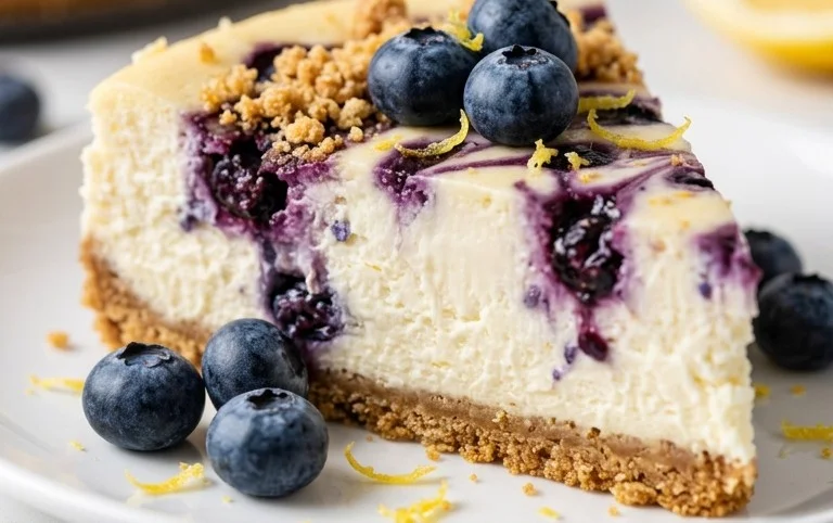 Lemon Blueberry Cheesecake