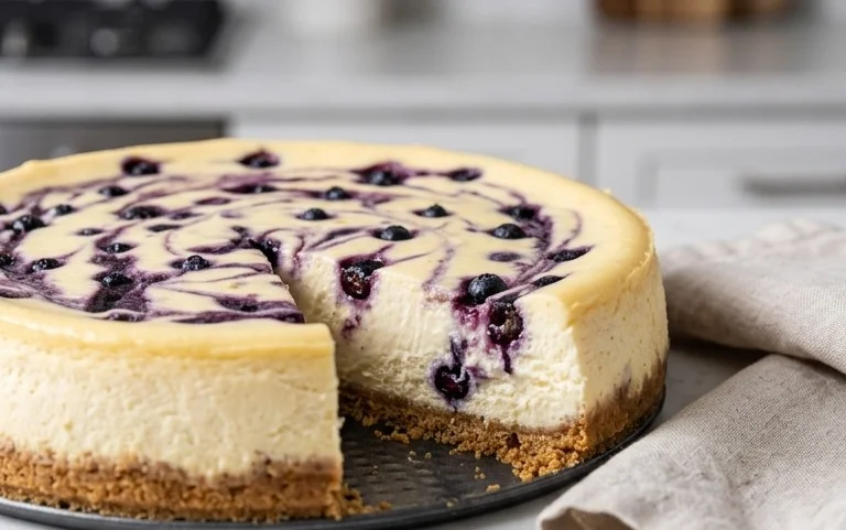 Lemon Blueberry Cheesecake
