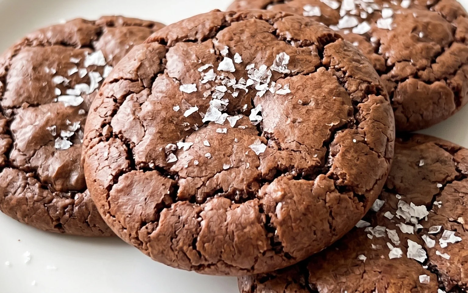 Salted Brownie Cookies