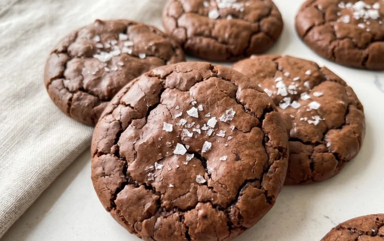 Salted Brownie Cookies