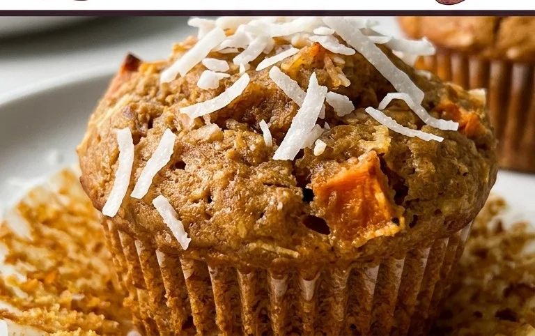 Anti-Inflammatory Coconut and Sweet Potato Muffin Recipe