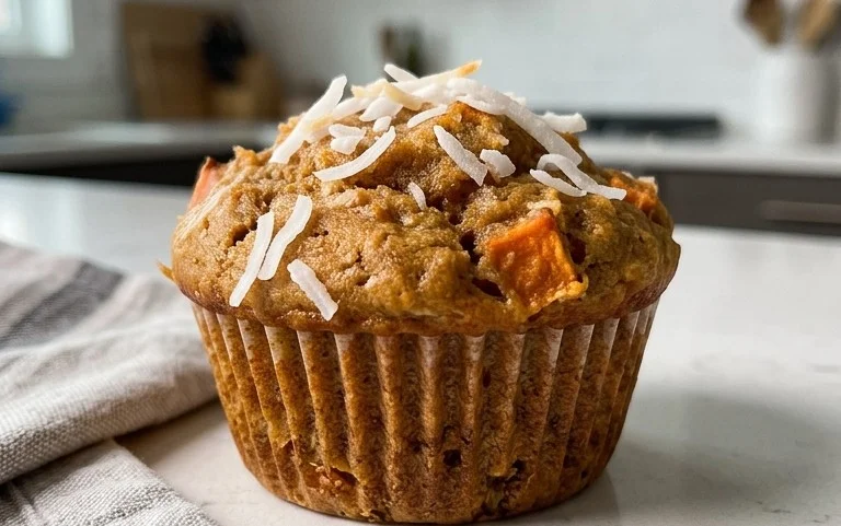 Anti-Inflammatory Coconut and Sweet Potato Muffin Recipe