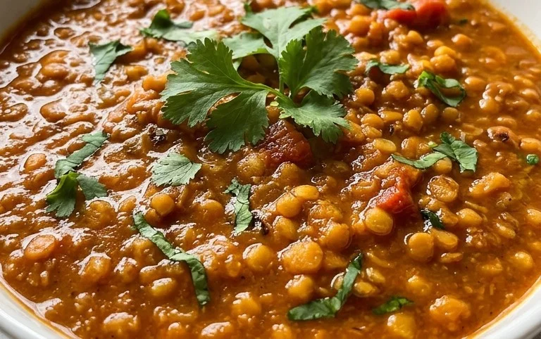 Spicy Red Lentil Curry