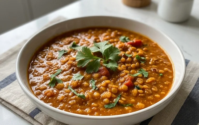 Spicy Red Lentil Curry