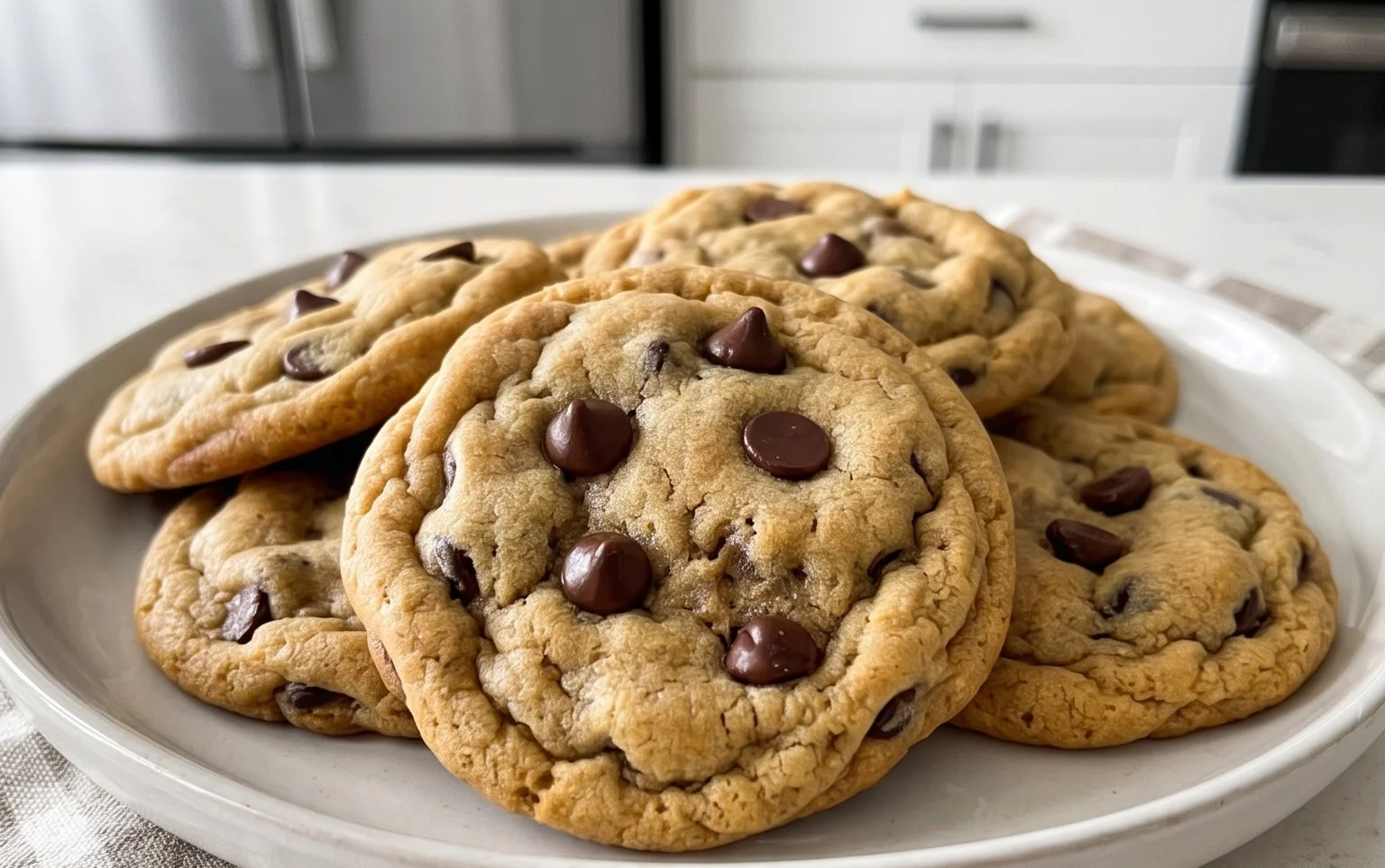 The Best Soft Chocolate Chip Cookies