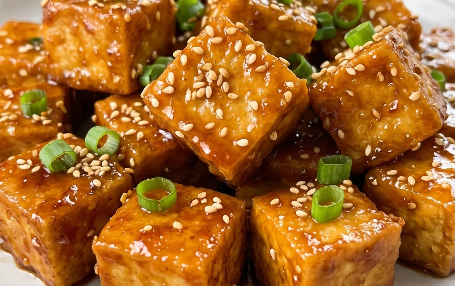 Honey Garlic Tofu
