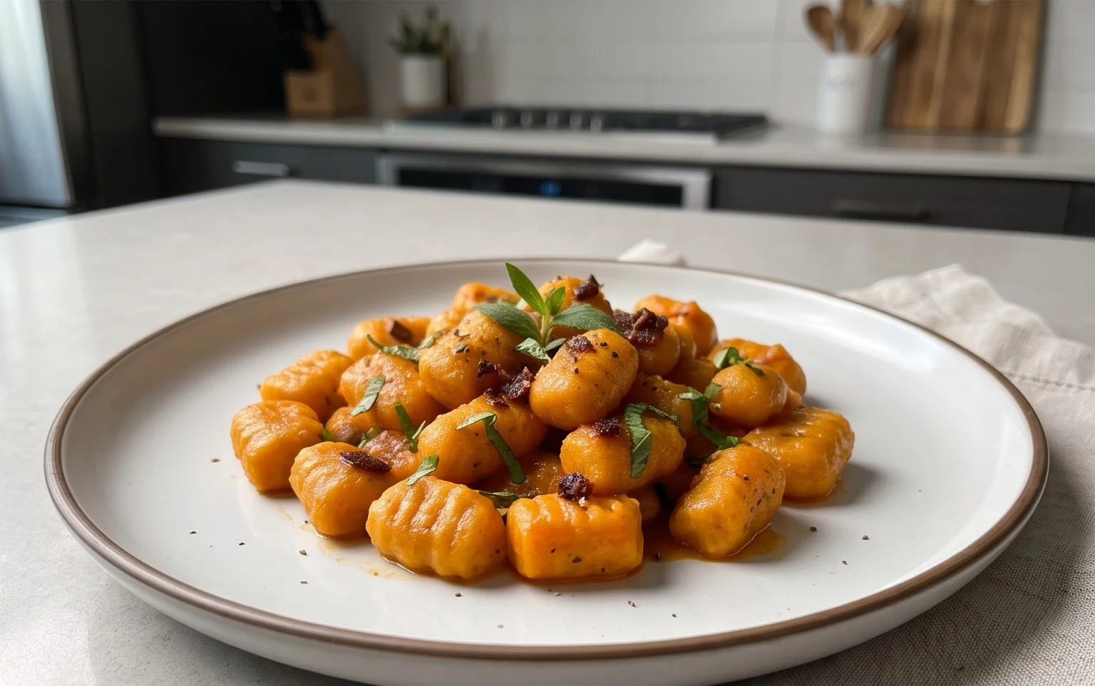 Sweet Potato Gnocchi