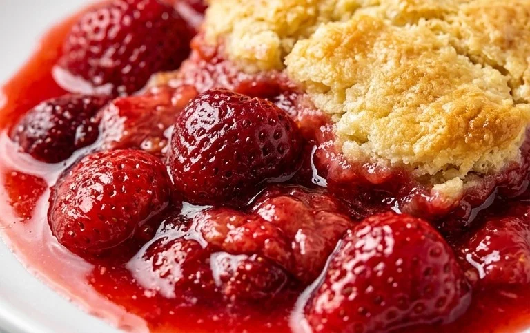 Strawberry Cobbler