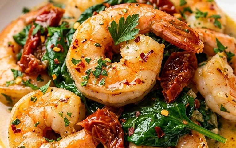 Tuscan Shrimp (One-Pan, 30-Minute Dinner)