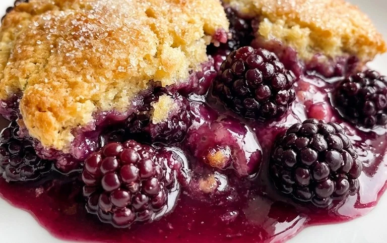 The Pioneer Women's Blackberry Cobbler