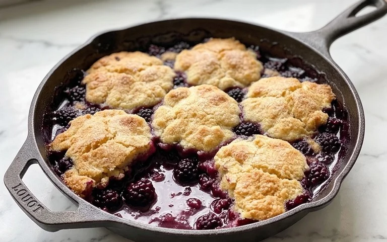The Pioneer Women's Blackberry Cobbler