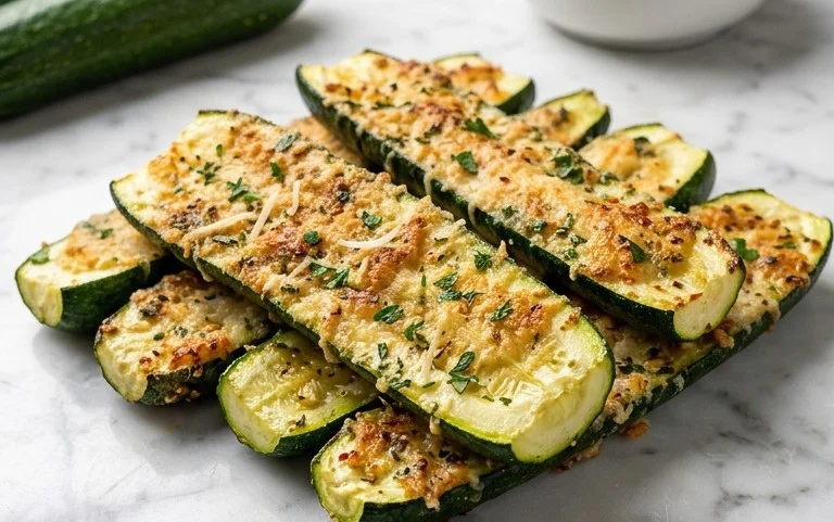 Baked Parmesan Zucchini
