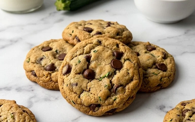 Zucchini Chocolate Chip Cookies