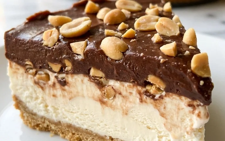 Buster Bar Ice Cream Cake