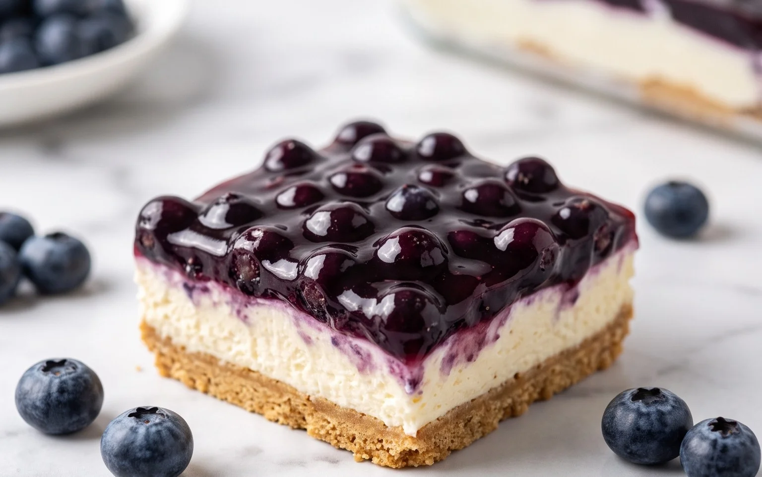 No-Bake Blueberry Yum Yum