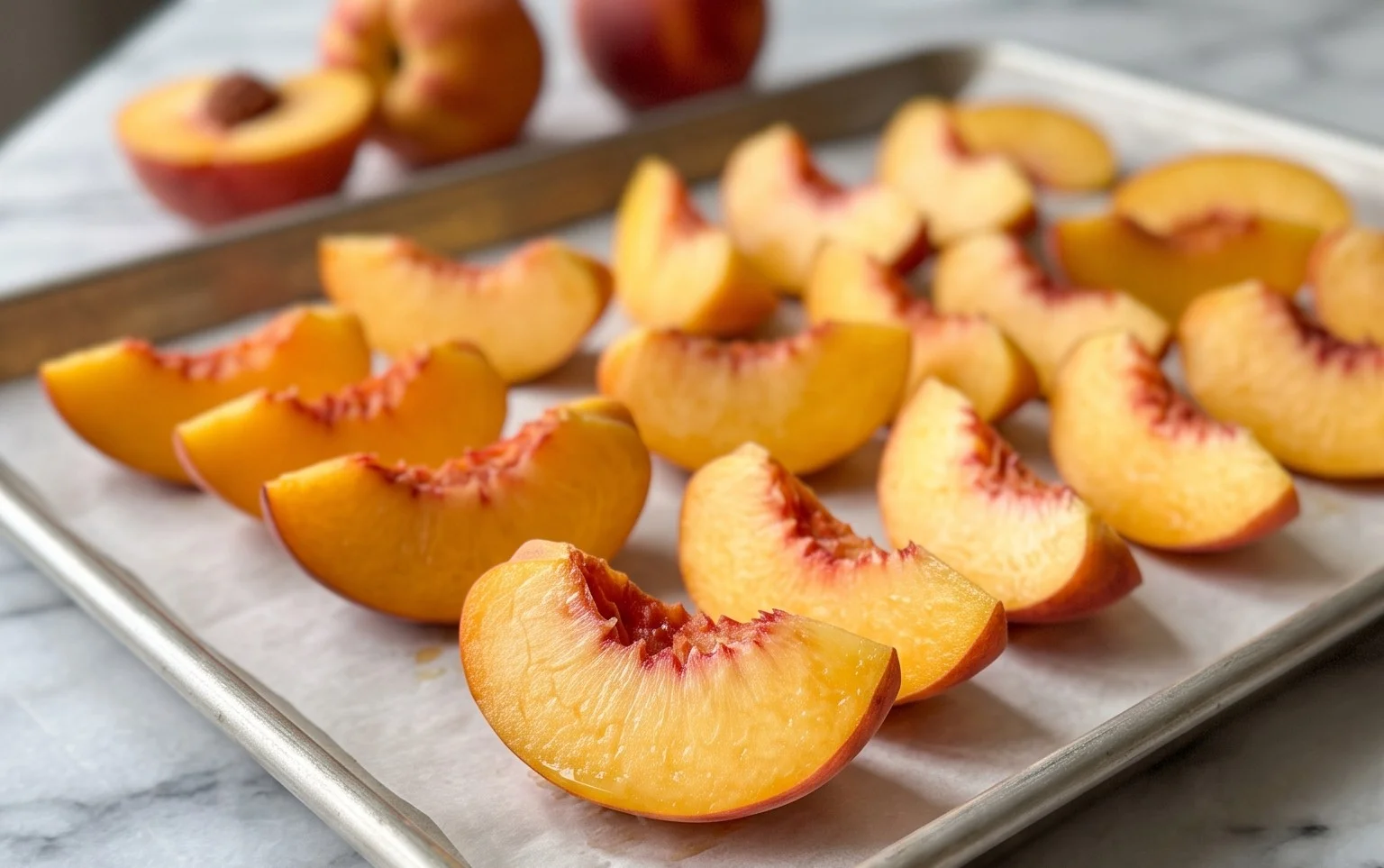Freezing Peaches, How to Easily Freeze Peaches