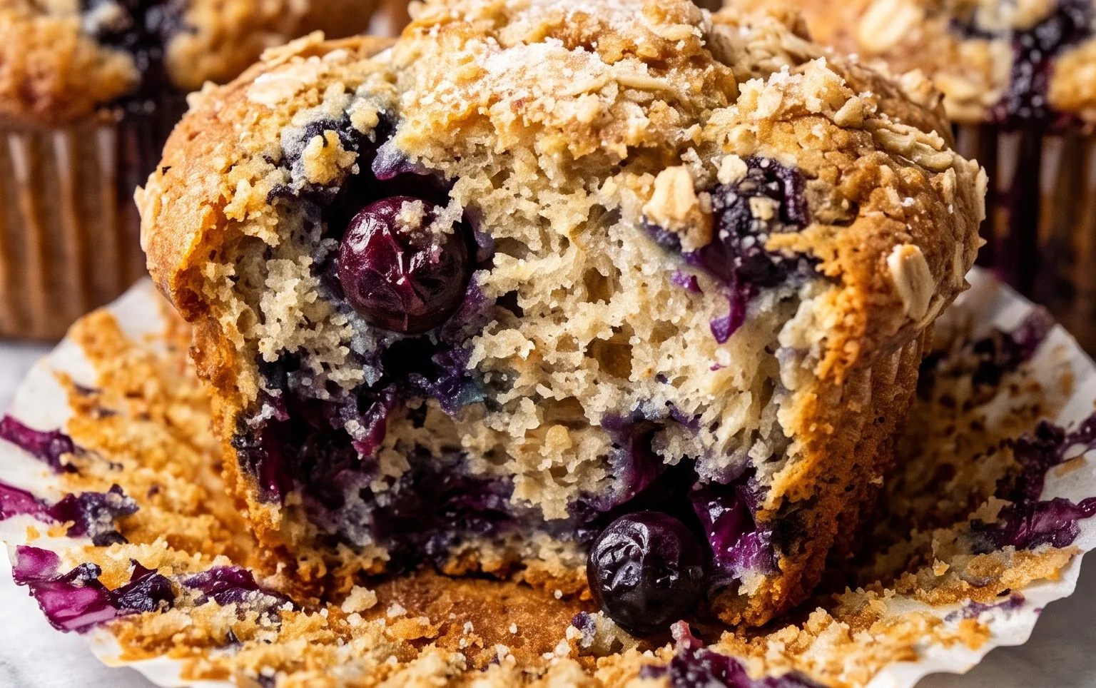 Homemade Blueberry Muffins