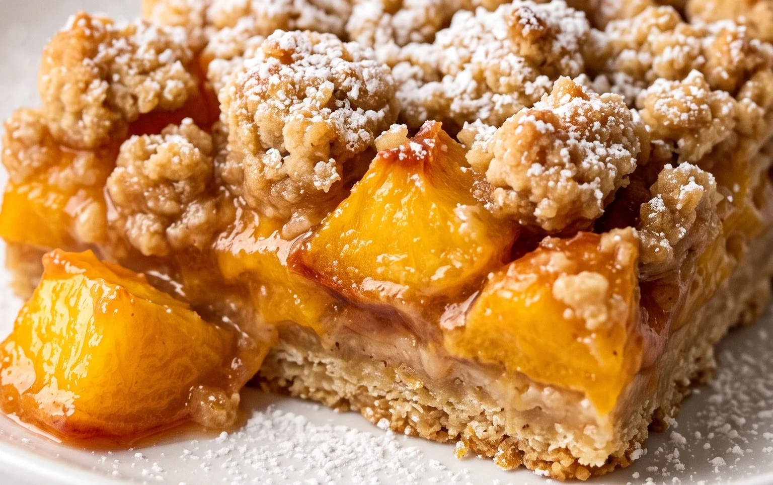 Fresh Peach Crum extractb Bars