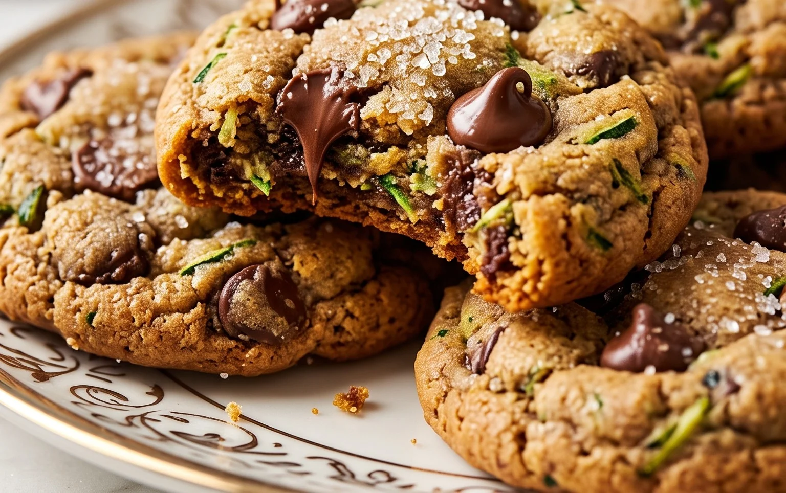 Chocolate Chip Zucchini Cookies