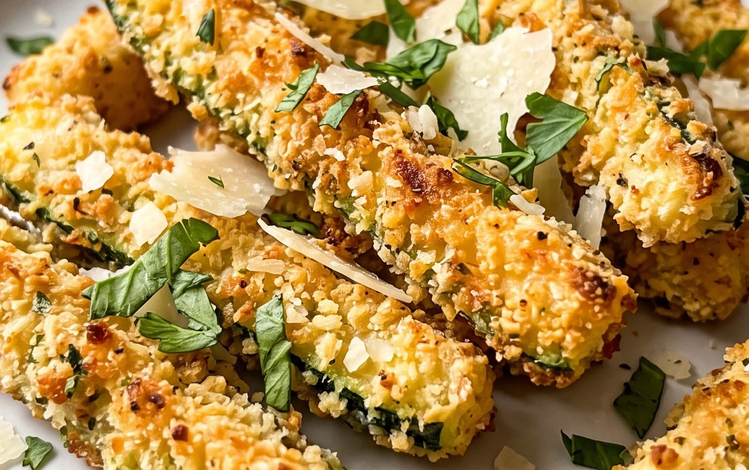 Baked Parmesan Zucchini Fries