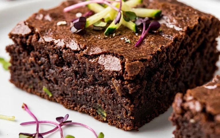 Secretly Healthy Zucchini Brownies