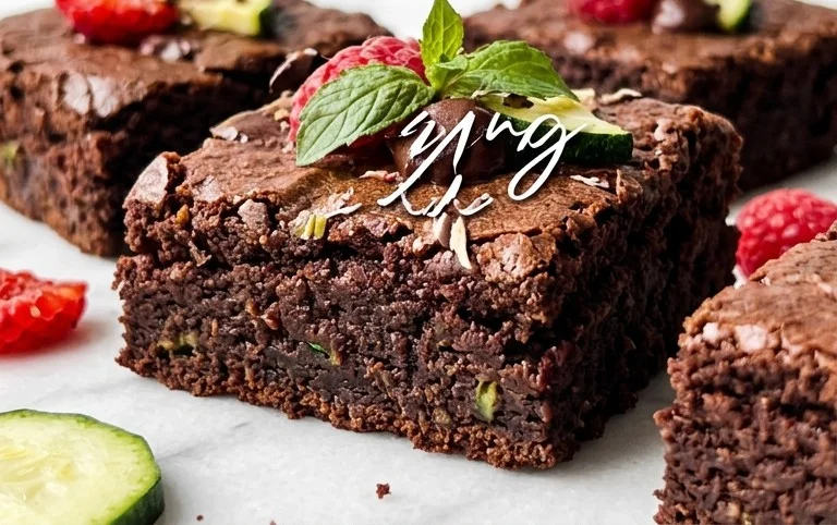 Secretly Healthy Zucchini Brownies