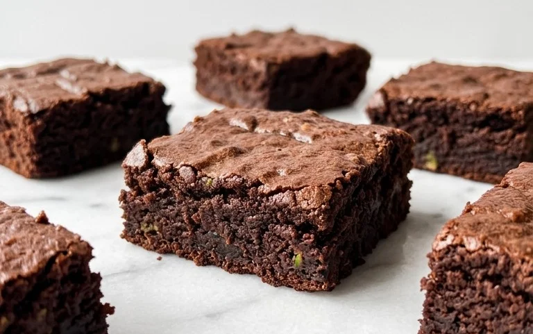 Secretly Healthy Zucchini Brownies