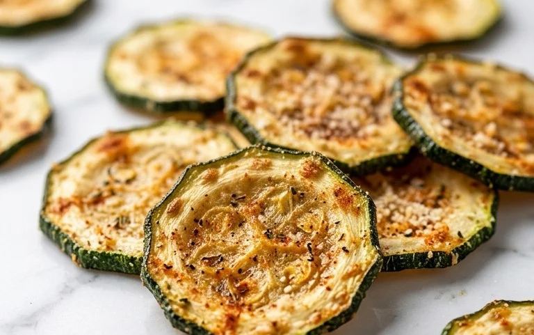 Crispy Baked Zucchini Chips